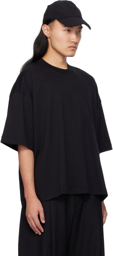 T-shirt Studio Nicholson Studio Nicholson Lee T-Shirt Sort | PIU SNM - 1327, 1