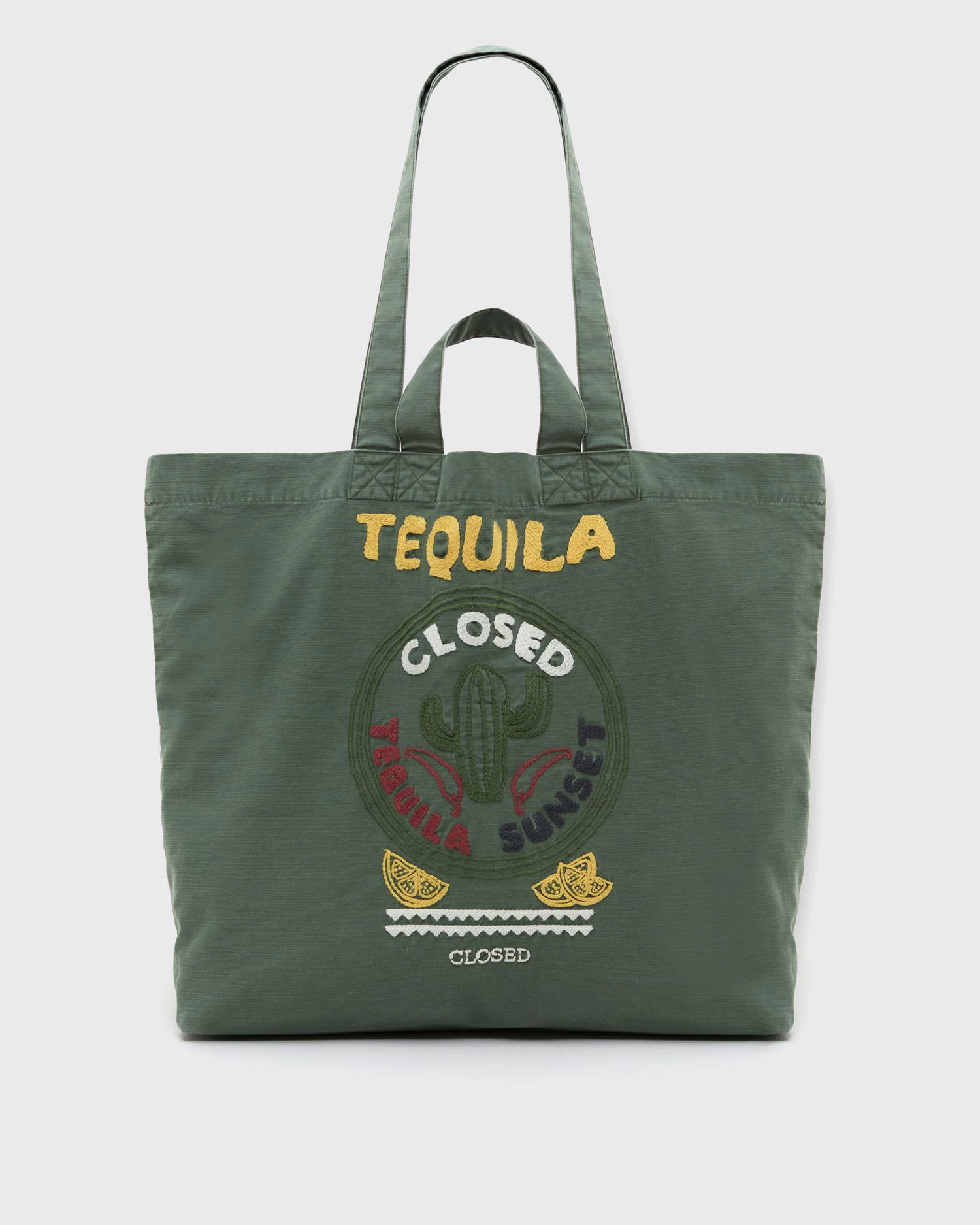 Mulepose CLOSED Tequila Sunset Tote Bag Grøn | C80322-50K-EM-676, 1