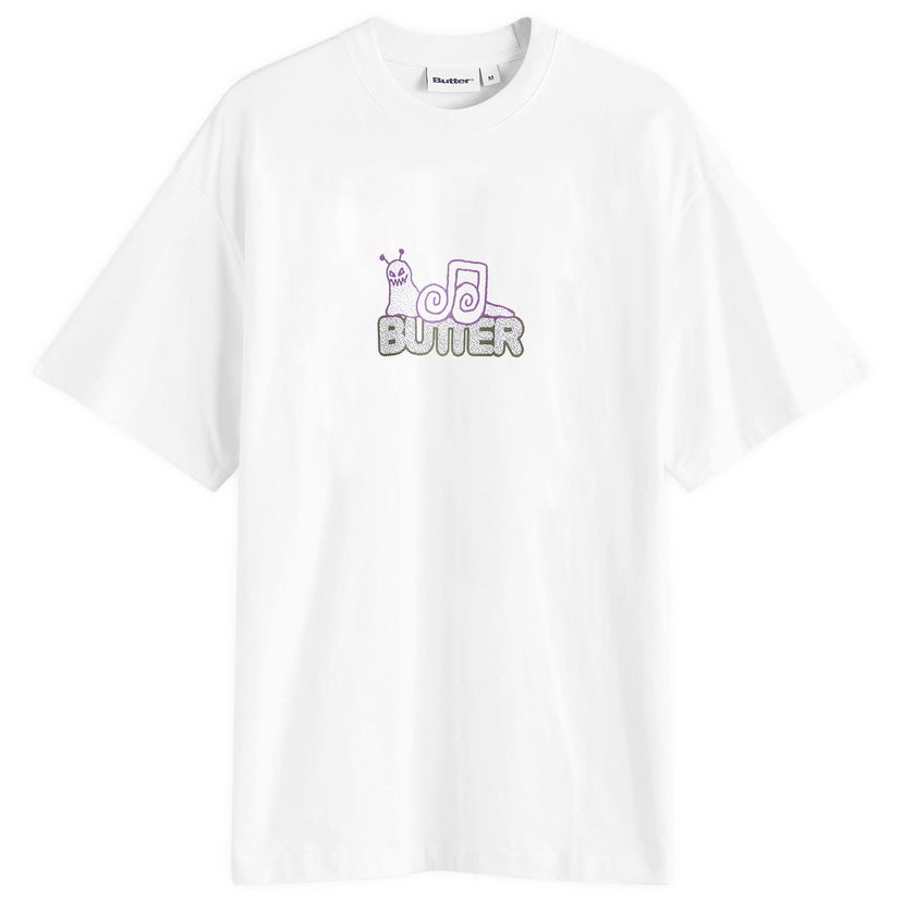 T-shirt Butter Goods Snail Graphic Tee Hvid | BG253106-WHT
