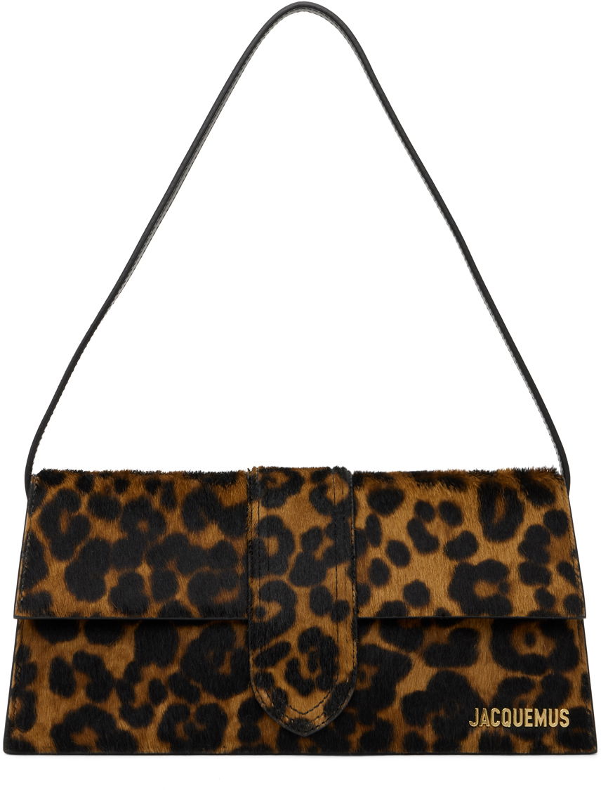 Skuldertaske Jacquemus Brown 'Le Bambino Long' Sort | 24E221BA013-3168, 0