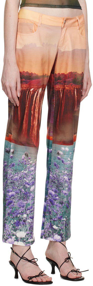Jeans Miaou Miaou Atlas Print Trousers Flerfarvet | 1023SCOASL, 1