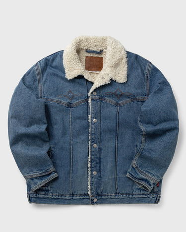 Jakke Levi's Sherpa Trucker Jacket Blå | 002WX-0001, 0