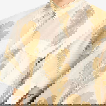 Skjorte Dries Van Noten Dries Van Noten Cass Print Vacation Shirt, Size Large Beige | 251-020724-1197-979, 5