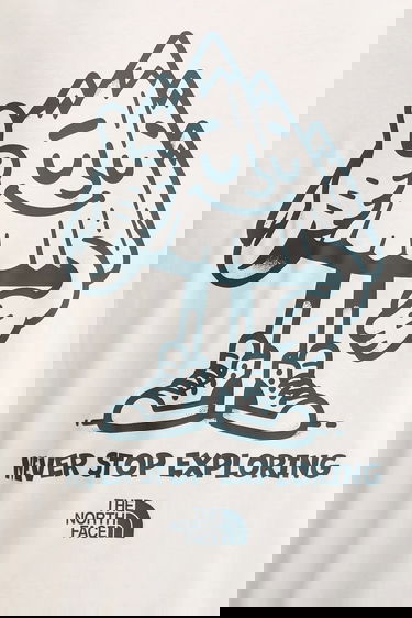 T-shirt The North Face Cotton Mountain Fun Graphic T-Shirt Hvid | NF0A8F2NQLI1, 4