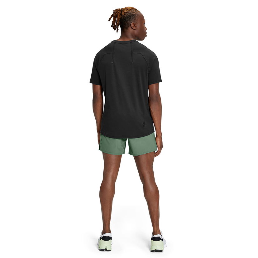 T-shirt On Running Focus-T Black Sort | 1ME11460553
