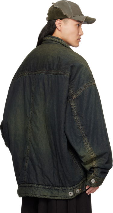 Puffer jakke Maison MIHARA YASUHIRO Maison MIHARA YASUHIRO Huge Puffer Denim Jacket Grøn | A13BL023, 2