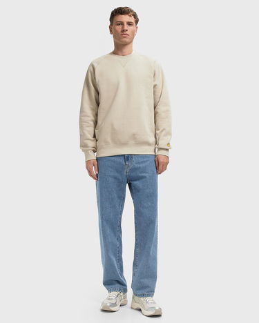 Sweatshirt Carhartt WIP Chase Sweatshirt Beige | I033660-38A.XX, 2