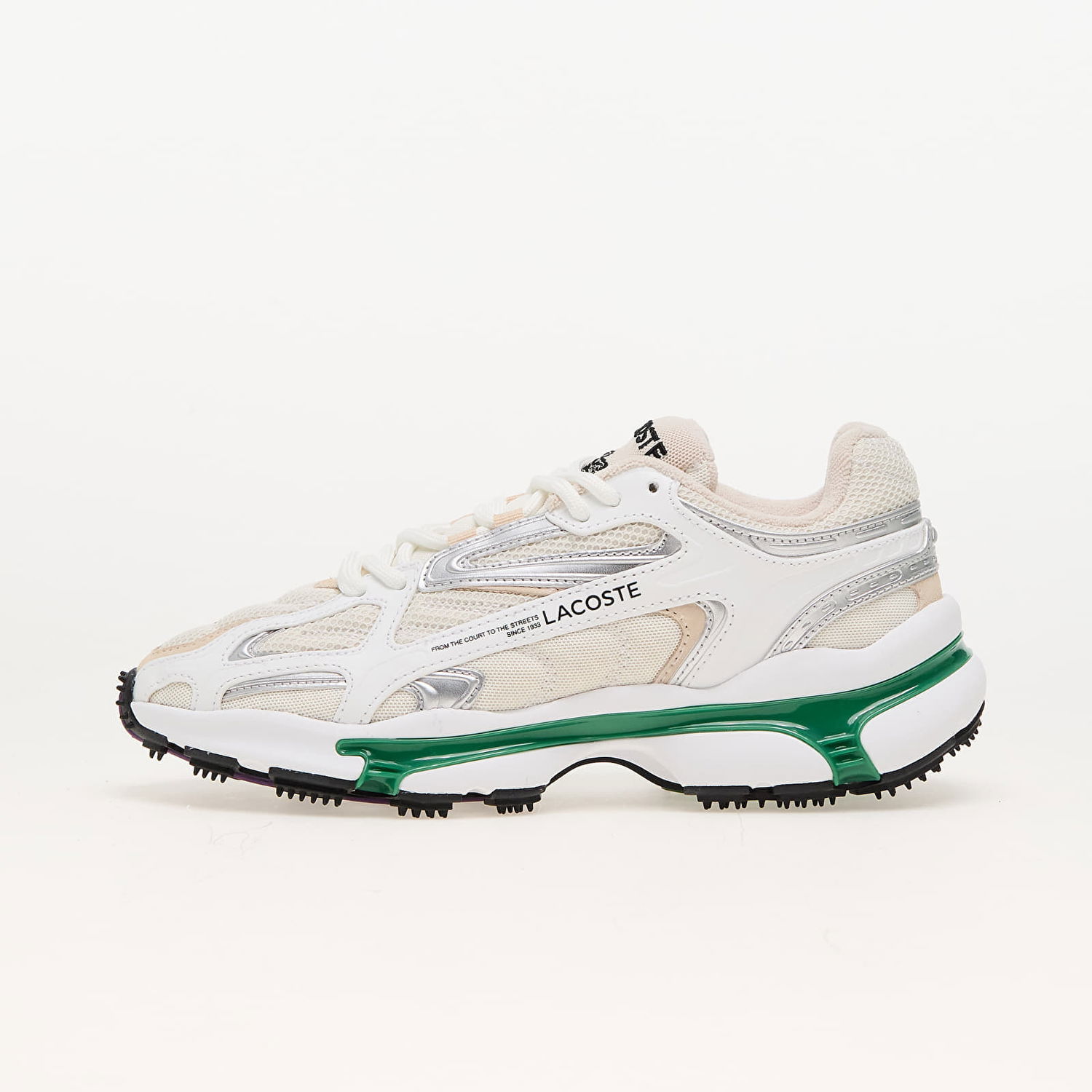 Sneakers og sko Lacoste L003 White/ Green W Hvid | 747SFA0012082, 0