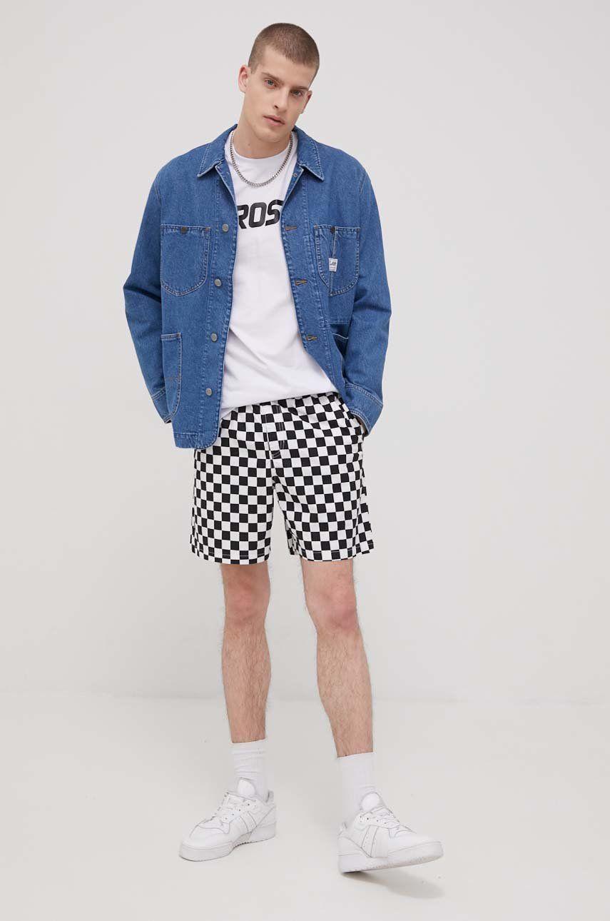 Shorts Vans Relaxed Checkerboard Shorts Flerfarvet | VN0A5FKD7051, 0