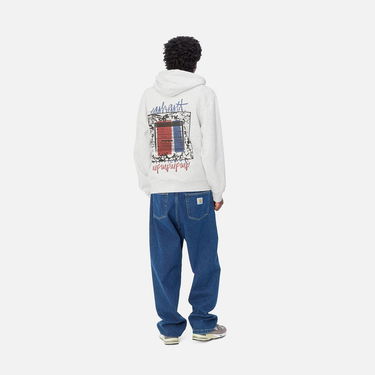 Sweatshirt Carhartt WIP Hooded Sweatshirt Stereo Grå | I033624_9, 2