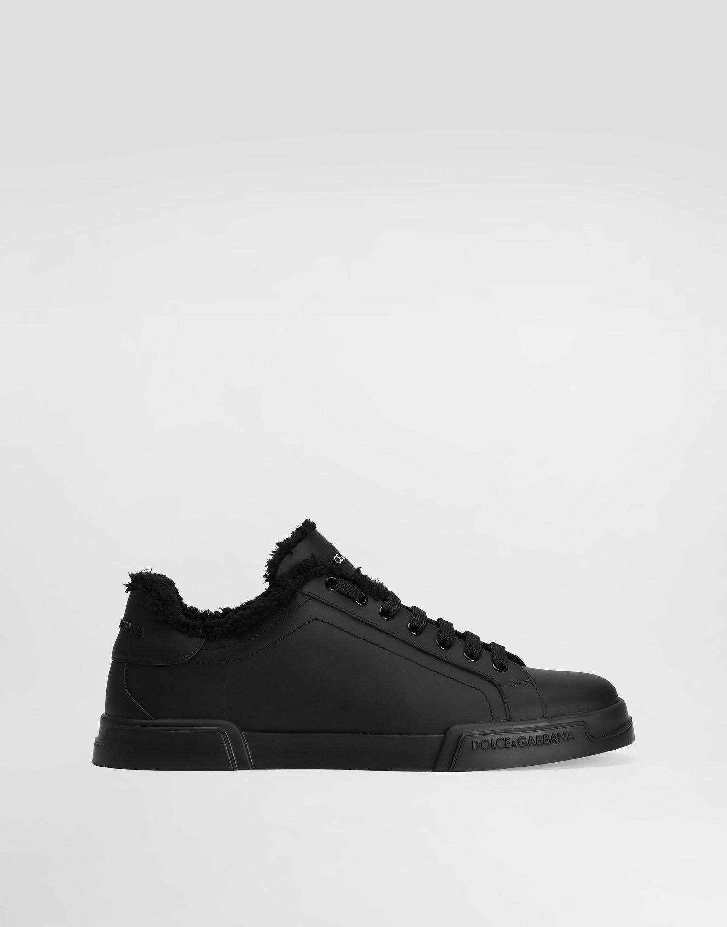 Sneakers og sko Dolce & Gabbana Portofino Light Calfskin Sort | CS2373AQ0768B956, 0