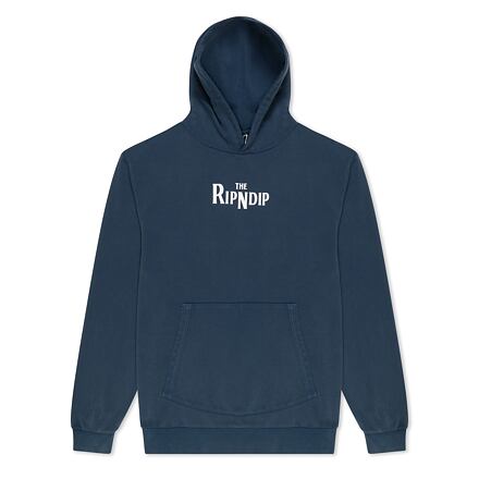 Sweatshirt RIPNDIP Rip N Dip Crosswalk Hoodie M Mørkeblå | RNDSPR25130, 0