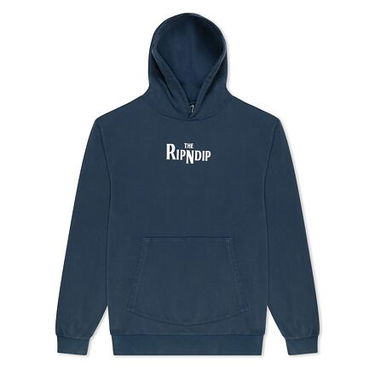 Sweatshirt RIPNDIP Rip N Dip Crosswalk Hoodie M Mørkeblå | RNDSPR25130, 0