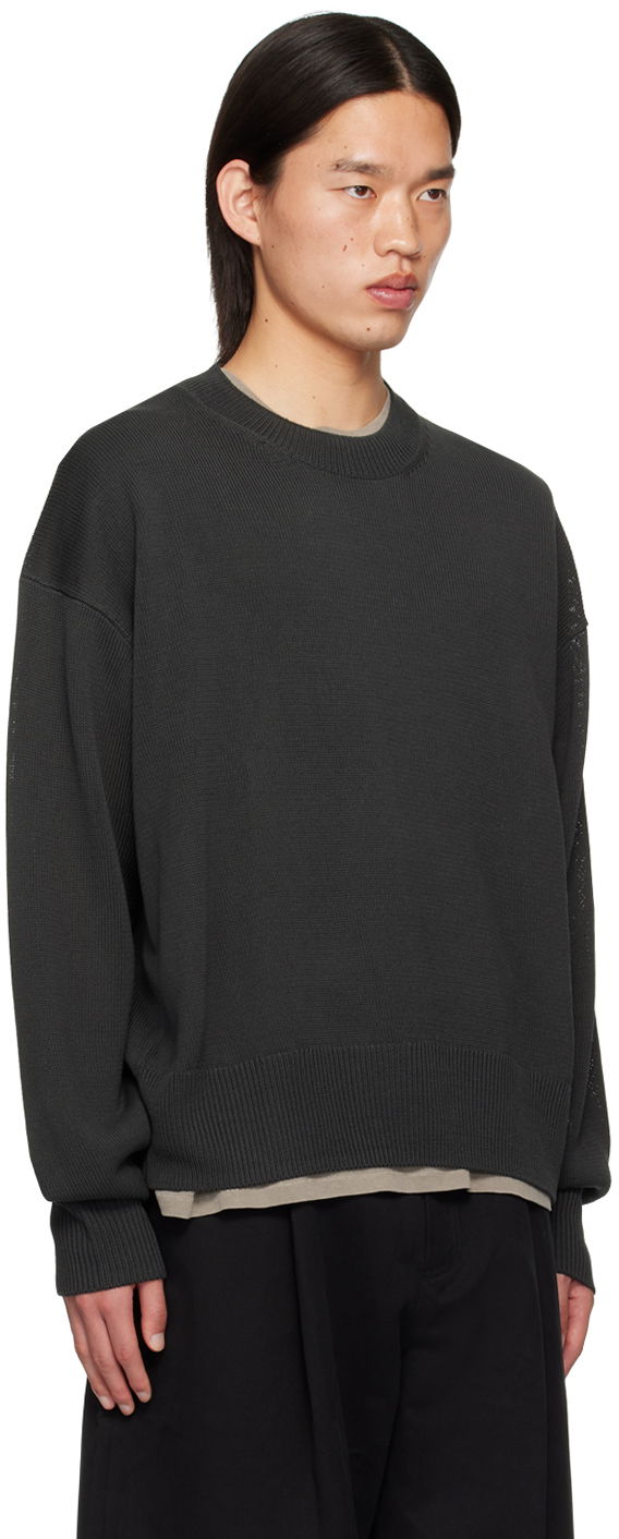 Sweater Studio Nicholson Studio Nicholson Kami Sweater Grøn | KAMI SNM - 1195, 1