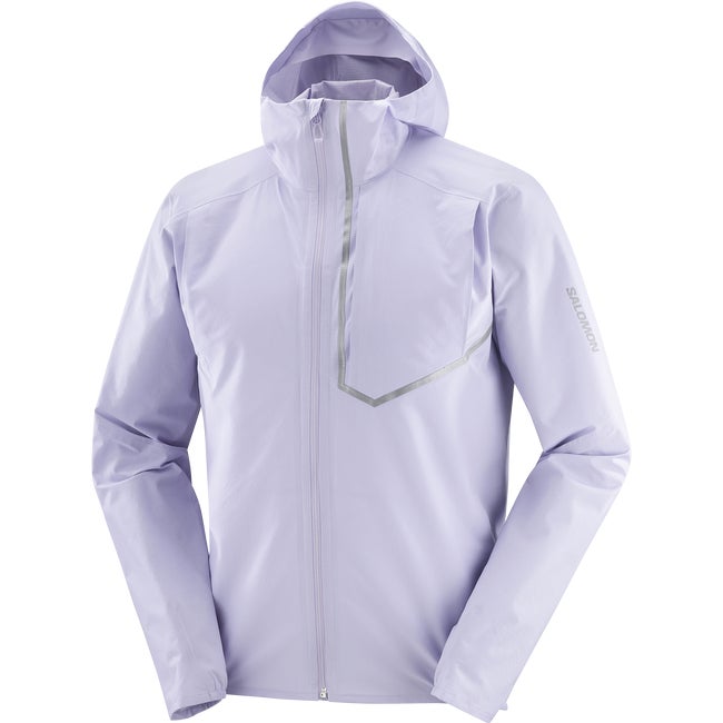 Vindjakke Salomon Bonatti Trail Running Jacket Lilla | LC2673600, 1