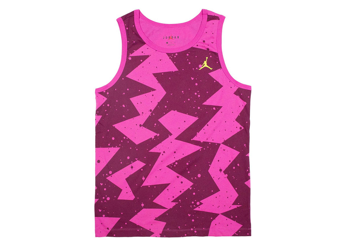 Tanktop Jordan Jordan Printed Poolside Tank Top Bordeaux Red Lilla | CJ6230-610, 0