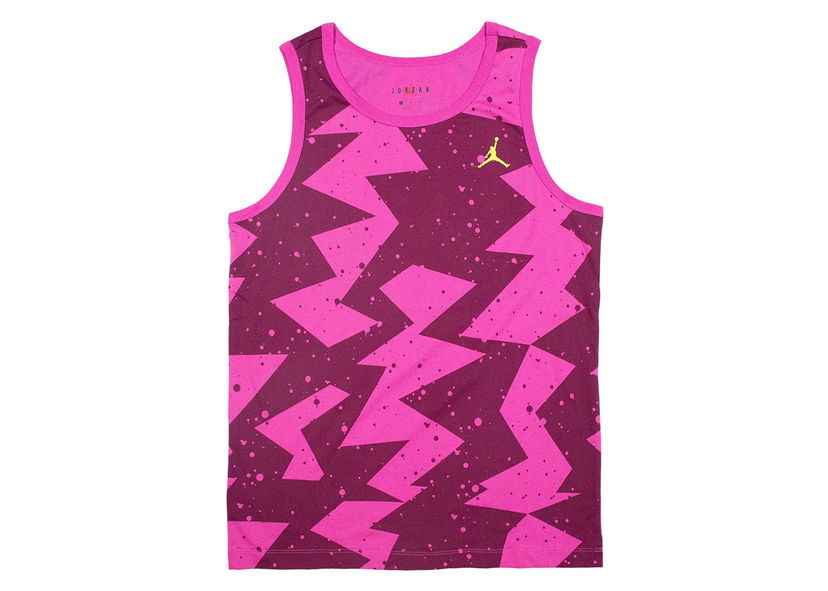 Tanktop Jordan Jordan Printed Poolside Tank Top Bordeaux Red Lilla | CJ6230-610