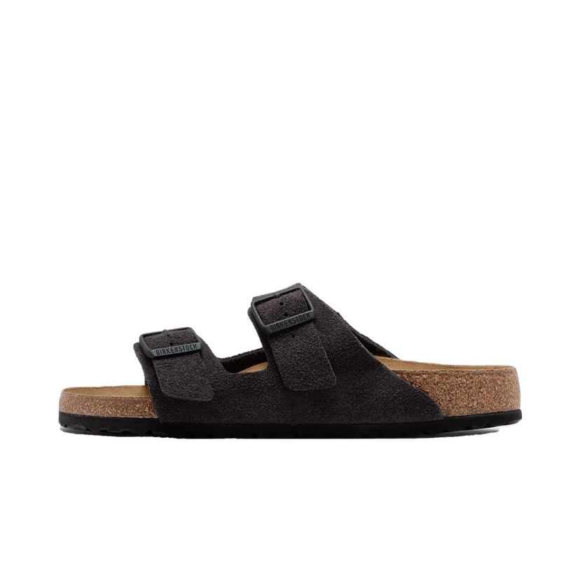 Sneakers og sko Birkenstock Arizona Suede Leather Sort | 1028603