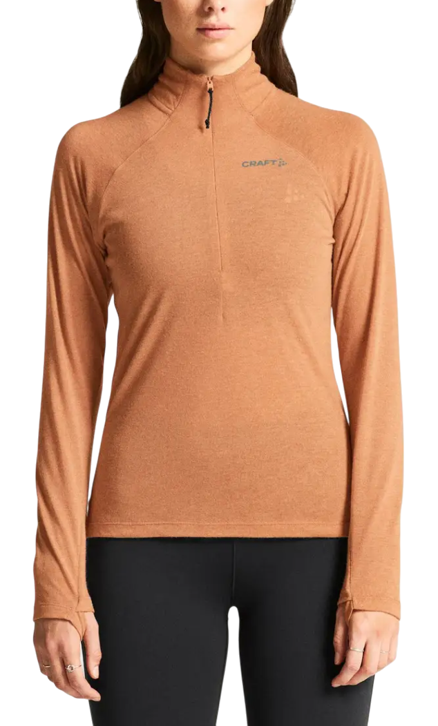 T-shirt Craft Craft Advanced Subz Wool Long Sleeve T-Shirt Orange | 1915138-246200