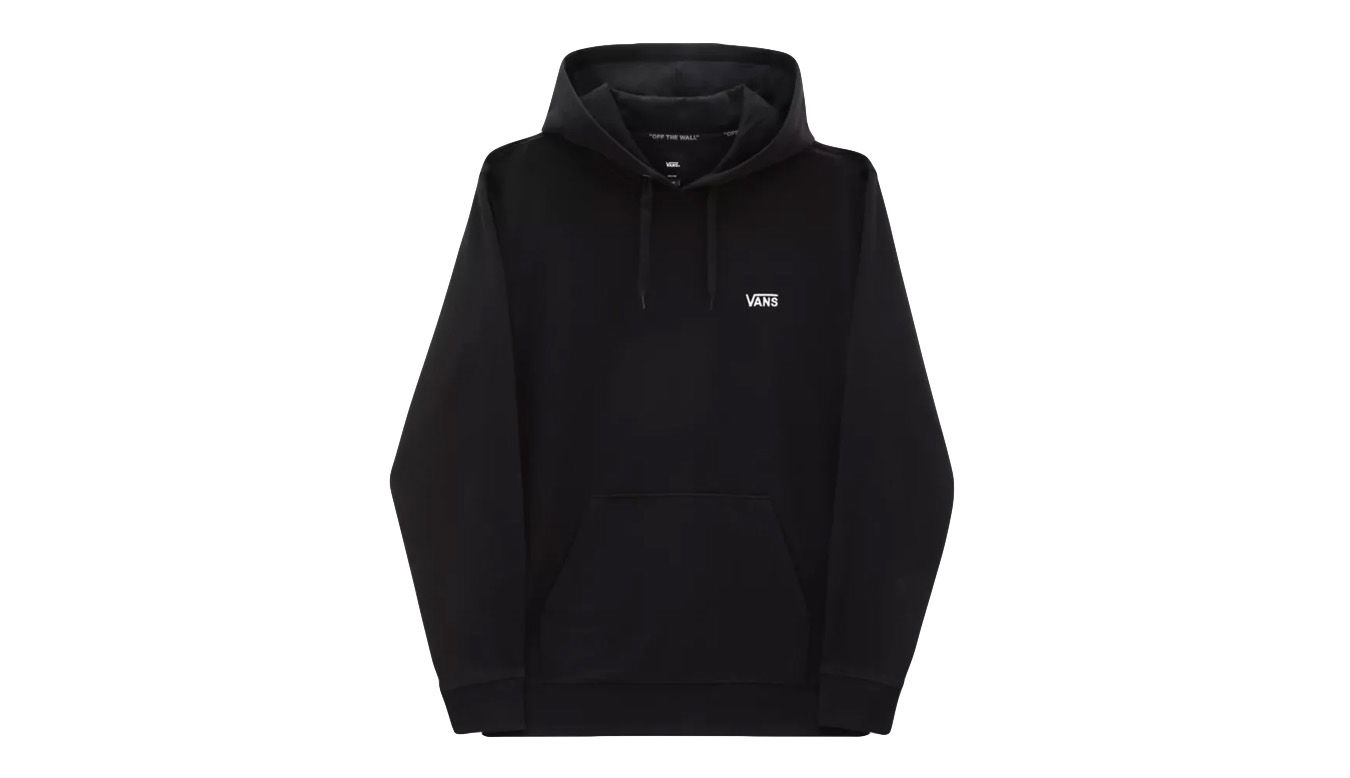 Sweatshirt Vans Core Basic Pullover Hoodie Sort | VN0A7YDVBLK, 0