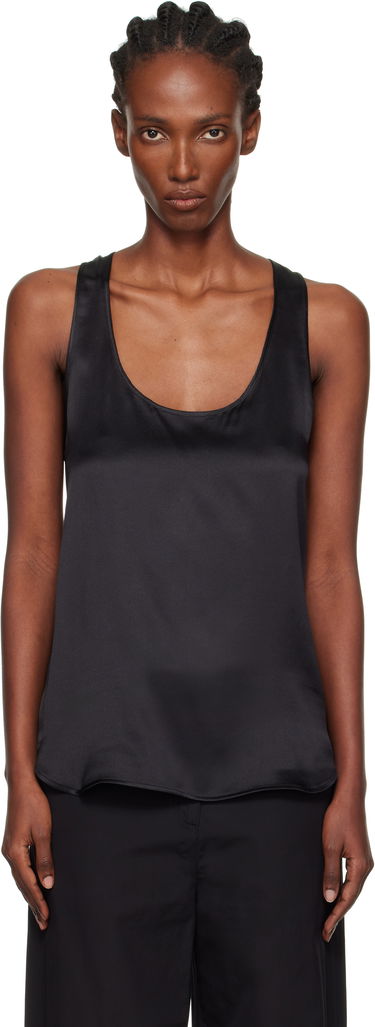 Tanktop WARDROBE.NYC WARDROBE.NYC Silk Tank Top Sort | W1137F25SE, 0