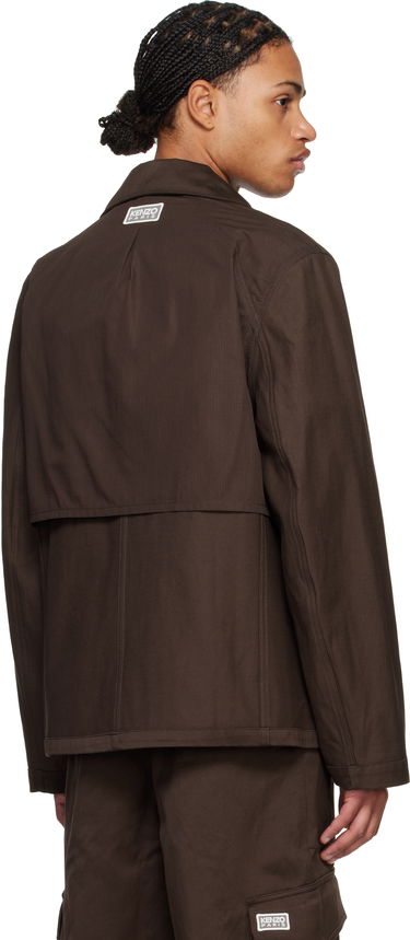 Jakke KENZO Reversible Workwear Jacket Brun | FF55VE2309GF, 2