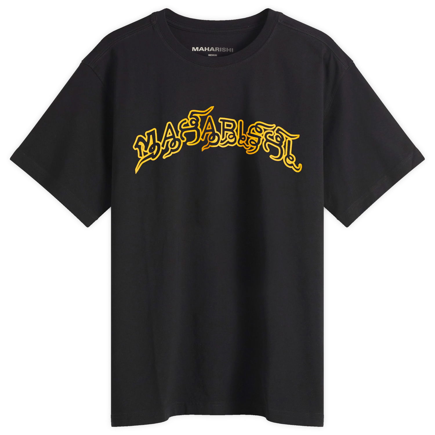 T-shirt Maharishi Maharishi Muay Thai T-Shirt Sort | 1489-BLK, 0
