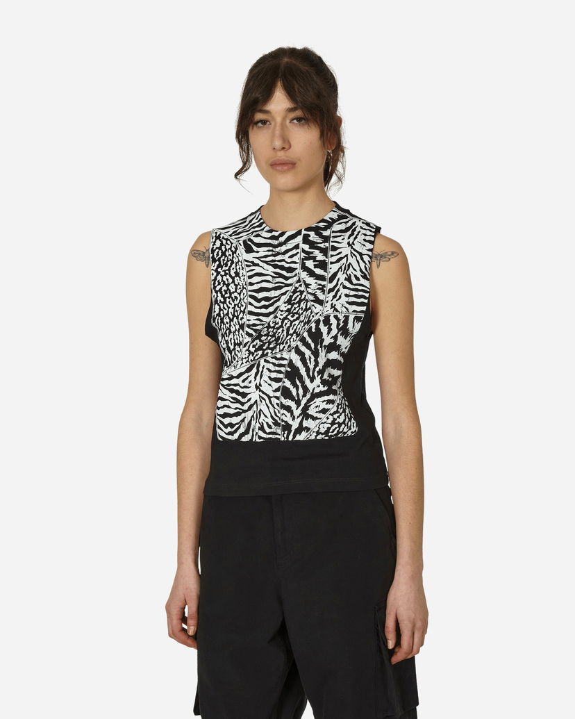 Vest Aries Animal Screen Vest Black Sort | SUAR40002 BLK