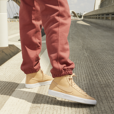 Sneakers og sko Nike Blazer Mid PRM W Beige | DQ7572-200, 2