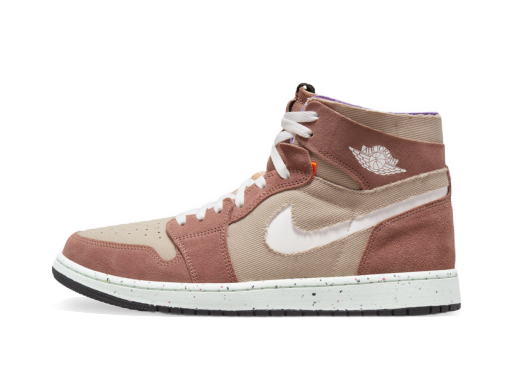 Basketball Jordan Air Jordan 1 Zoom CMFT "Fossil Stone" Brun | CT0978-201