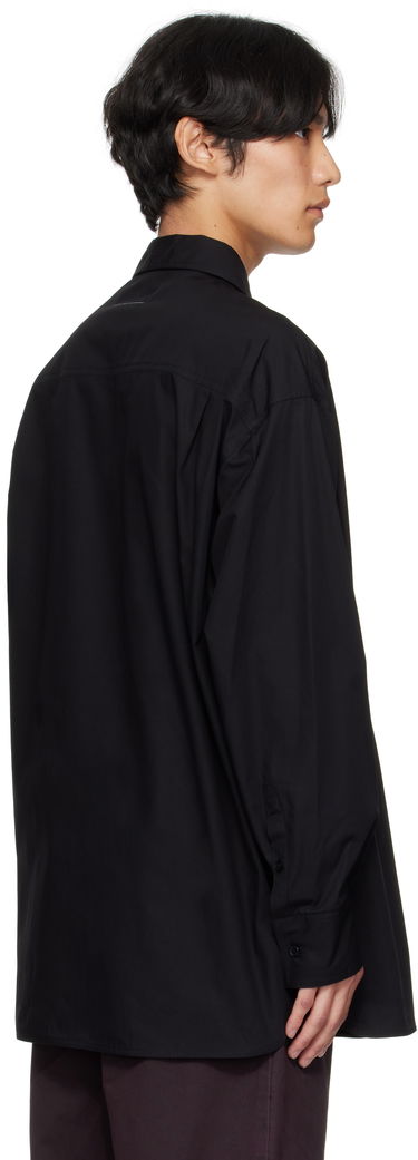 Skjorte Maison Margiela MM6 Maison Margiela Poplin Shirt Sort | SH0DT0034 M35480, 2