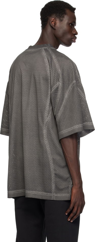 Jersey Alexander Wang Alexander Wang Mesh Short Sleeve T-Shirt Grå | UCC1251733, 2