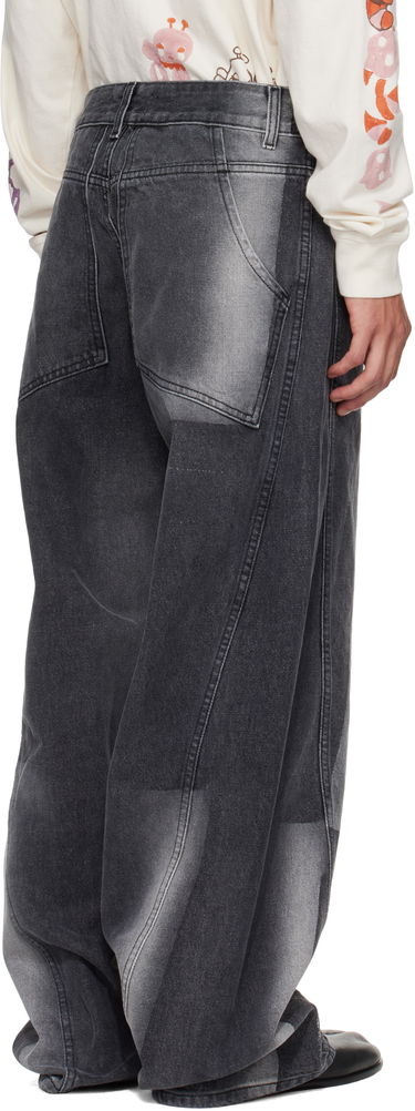 Jeans Eckhaus Latta Eckhaus Latta Bend Jeans Sort | 1225-EL-PF25-SF, 2