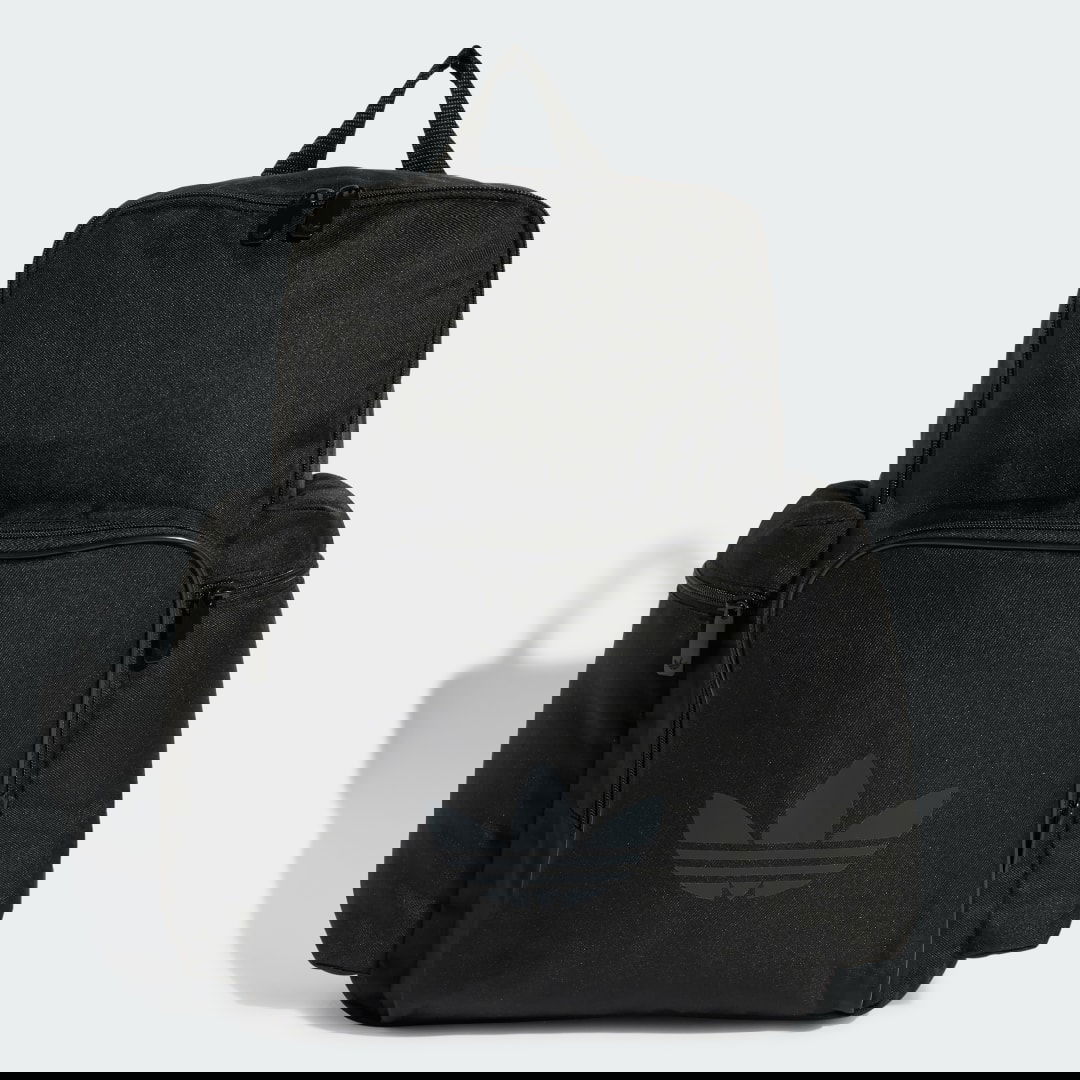 Rygsæk adidas Performance Adicolor Black Backpack With Logo Print Sort | JD5522, 0