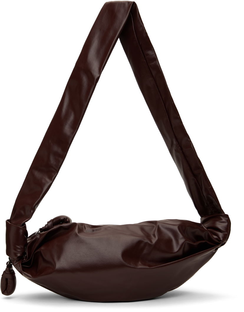 Håndtaske LEMAIRE Small Soft Croissant Bag Bourgogne | BG0092 LL0028