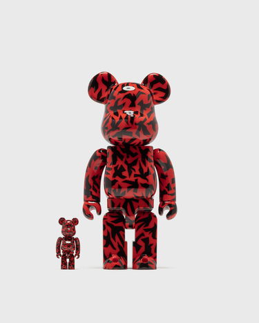 Collectible Medicom Toy ALFRED HITCHCOCK THE BIRDS 100% & 400% BE@RBRICK Set Rød | MED1244, 3