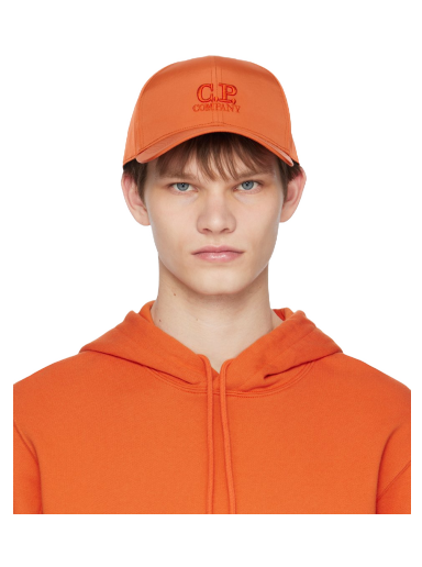 Kasket C.P. Company Goggle Cap Orange | 14CMAC146A-005904A