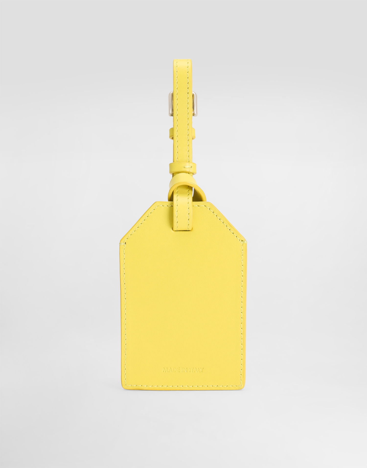 Nøgleringe Dolce & Gabbana Dolce & Gabbana Calfskin Luggage Tag with Lock and Key Gul | BP3417AV89389418, 1