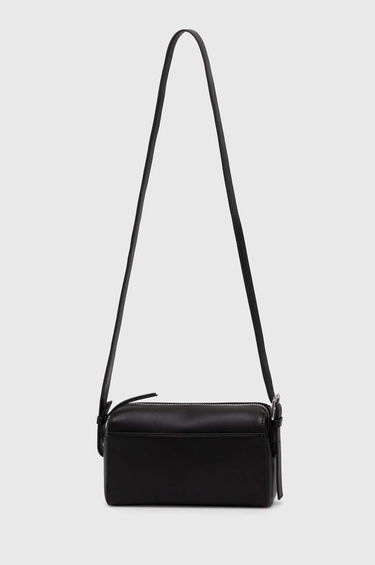 Skuldertaske A.P.C. Leather Camera Bag Sort | PUAAT-H61821, 2