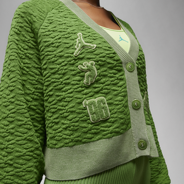 Sweater Jordan UNION x Bephies Beauty Supply Women's Cardigan Grøn | FD4250-377, 4