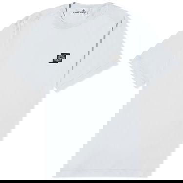 T-shirt Stone Island Patch T-Shirt Blå | 801524113-V0041, 0