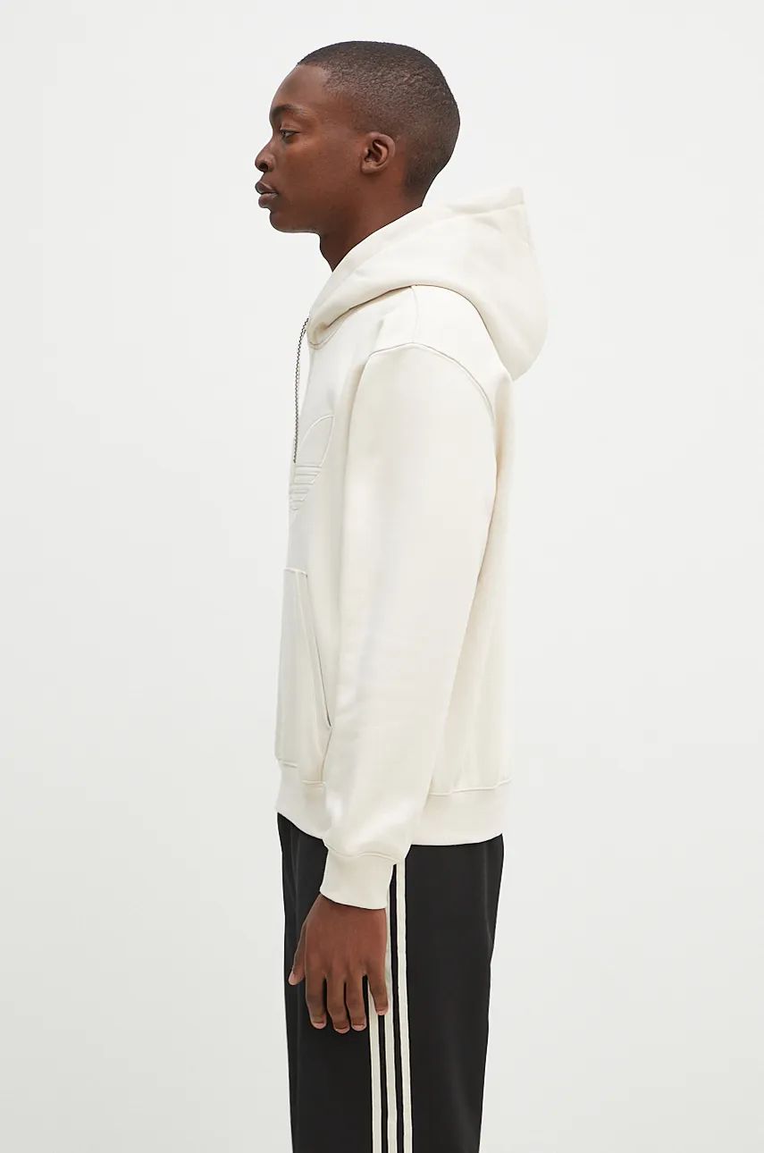 Sweatshirt adidas Originals Hooded Sweat Beige | JN5969, 1