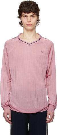 Wales Bonner Roots Knit Polo Shirt