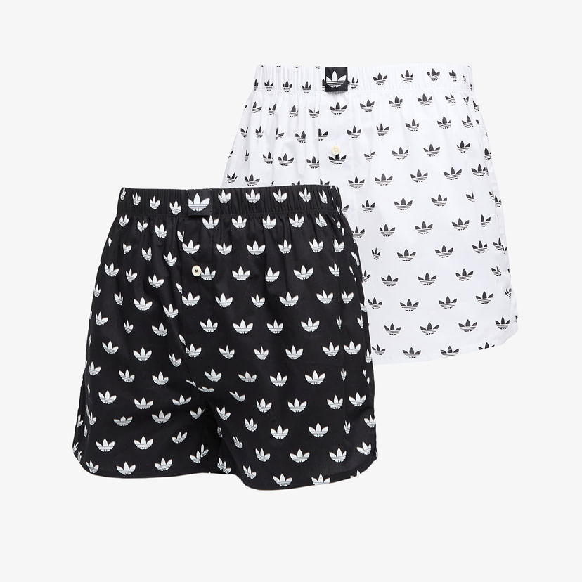 Boksere adidas Originals adidas Woven Boxer Shorts, 2-Pack Hvid | 4AR006-900