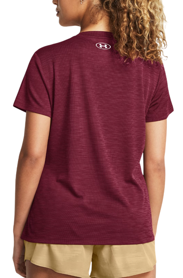T-shirt Under Armour T-Shirt Tech Textured Rød | 1383641-625, 1