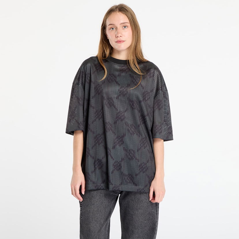 T-shirt DAILY PAPER T-shirt Matchstick Mesh Ss T-Shirt Rosin Green Sort | 2521065