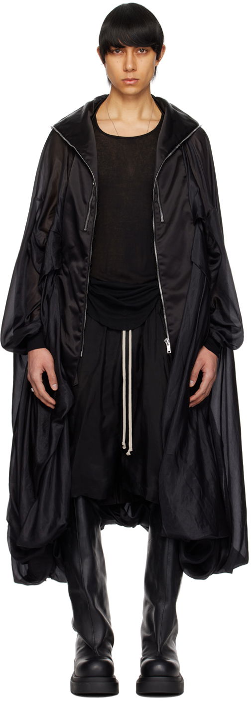 Parka Rick Owens Hooded Bubble Coat Sort | RR01D3908 SHNBR
