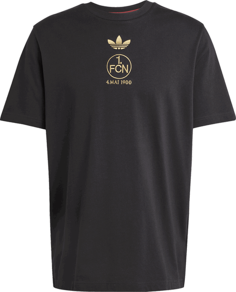 T-shirt adidas Originals 1. FC Nürnberg 125th Anniversary T-Shirt Sort | 6fcnjf0608