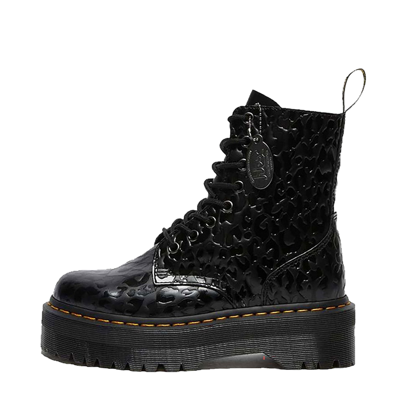 Sneakers og sko Dr. Martens Jadon Platform X-Girl Leather Boots Sort | 26519001