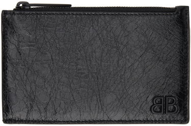 Tegnebog Balenciaga Monaco Long Card Holder Sort | 766575-2AAS8-1000, 0